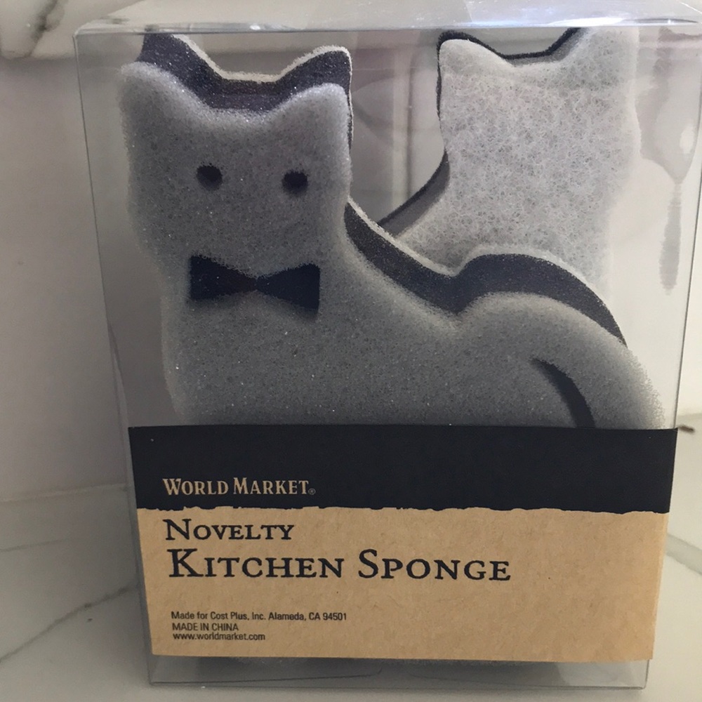 2 Kitchen Sponges for Cat Lovers :) - Picture 6 of 6